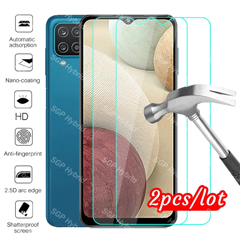 Protector de pantalla de cristal templado para samsung galaxy a12, película protectora de vidrio templado para samsung a12 a 12 2021