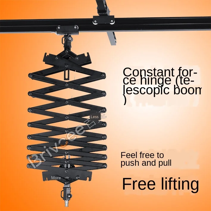 Штанга для фотостудии 2 м с постоянной силой петли телескопических кино и