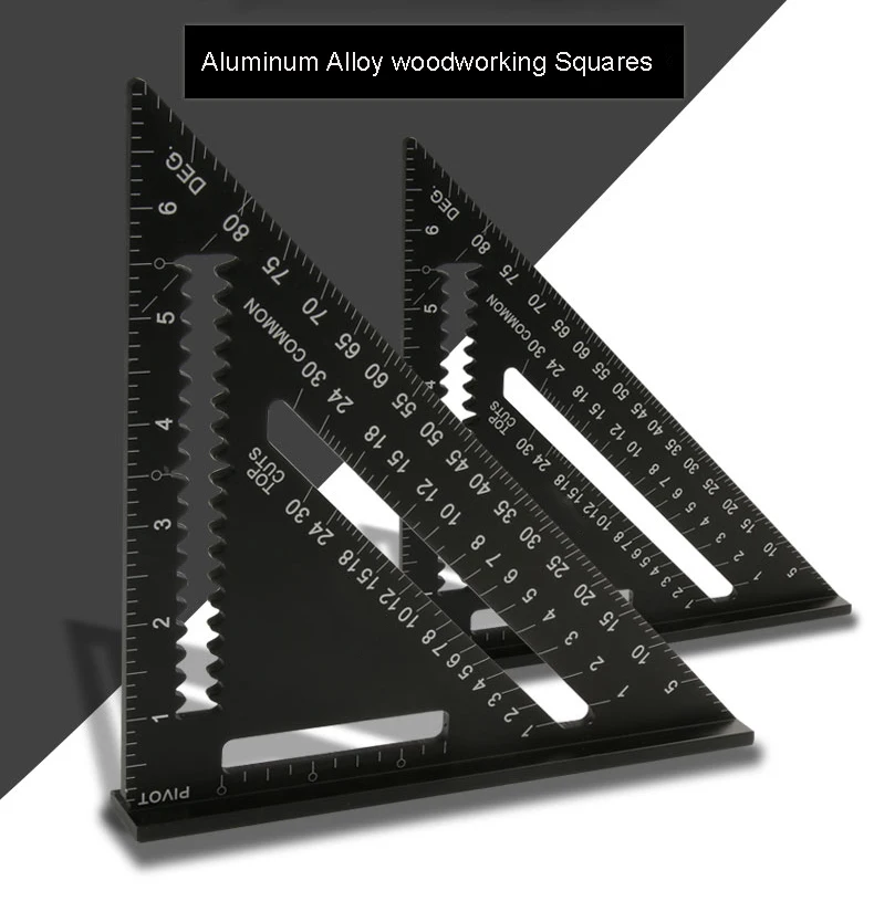 PROD 1005003203841729 7inch/12 inch Aluminum Alloy woodworking
SquareLayout Guide measurement toolwoodworking ruler