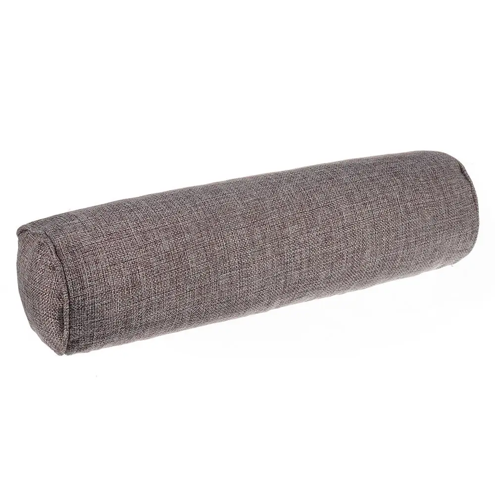 40x10cm Removable Pillow Summer Linen PP Cotton Body Neck Pillow Bed Roll Cushion Head Leg Back Support Travel Column Pillows
