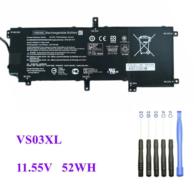 Аккумулятор для ноутбука HP Envy 15-AS 15-AS014WM 11 55-849047 | Компьютеры и офис
