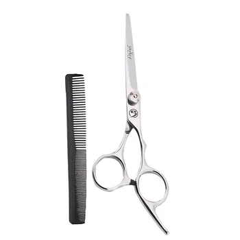 

2pcs Scissors Comb Set Durable Straight Scissors Flat Scissors Teeth Scissors Hairdressing Set for Home