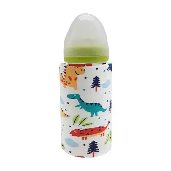 

Portable USB Baby Bottle Warmer Travel Milk Warmer Infant Feeding Bottle Heated Cover Insulation Thermostat Food Heater