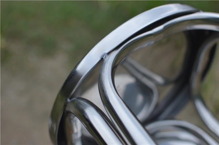 Stainless Steel Stool round Stool Thick Legs Footstool Simple Chair Special Offer Household Outdoor Casual Fishing Stool