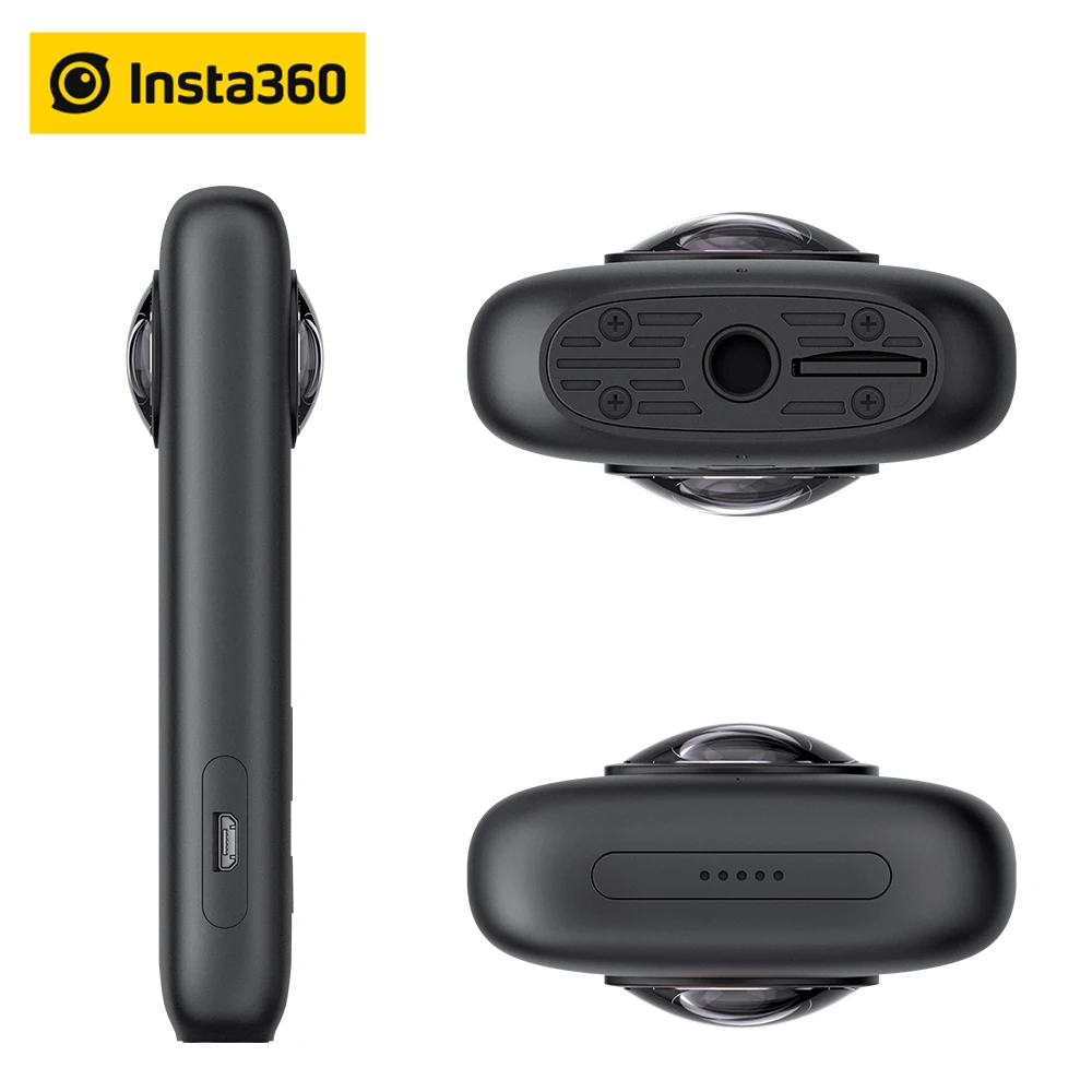 Экшн камера Insta360 ONE X 360 видео 5 7 K и фото 18 МП с стабилизацией цветов Wi Fi передача в