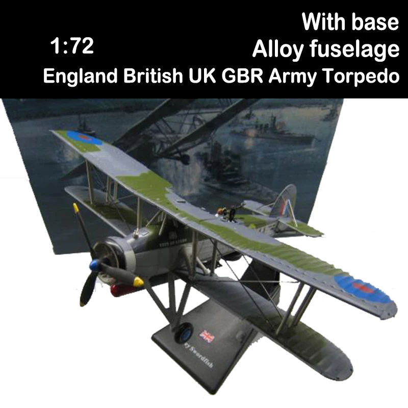 Модель самолета времен Второй мировой войны 1/72 Англия Британская армия GBR |