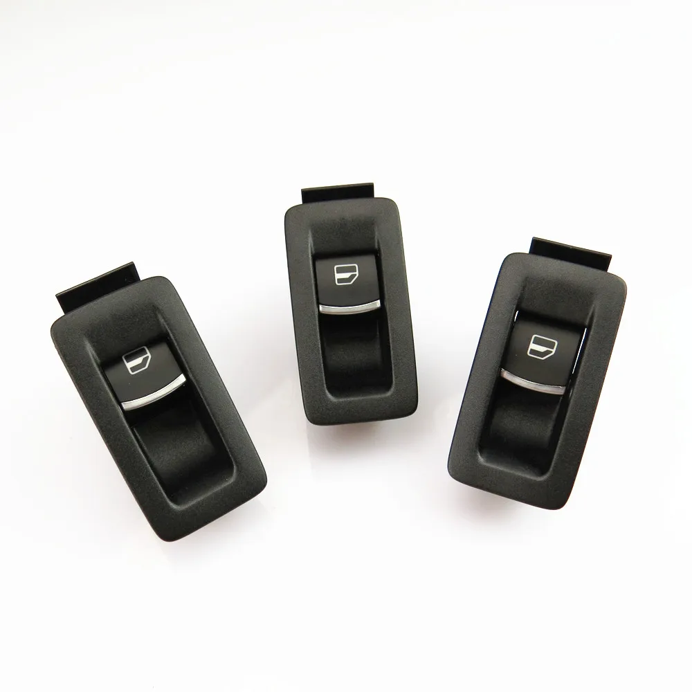 Tuke Oem Chrome Car Window Switch + Decorative Panel For Vw Passat B6