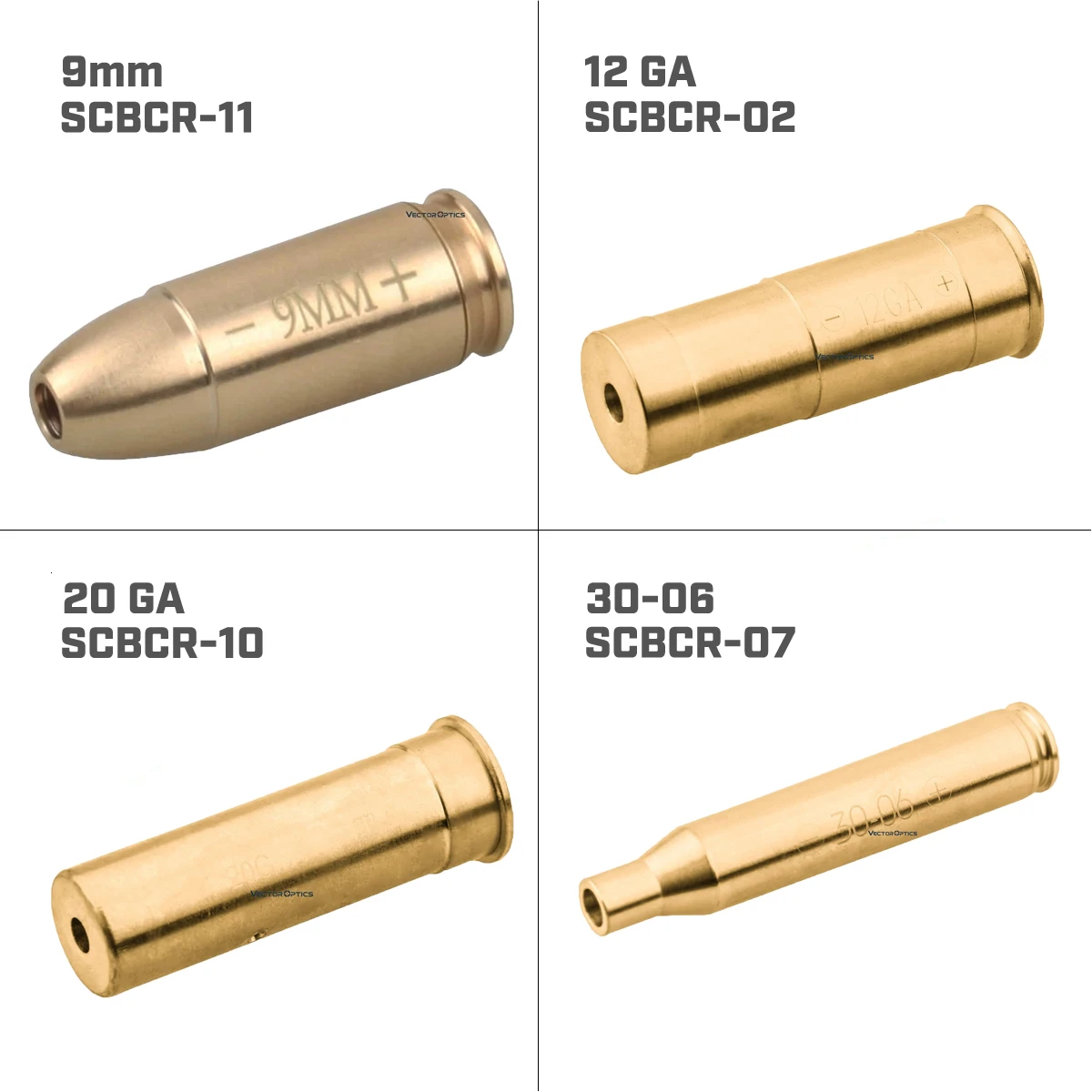 Картридж 12GA 9 мм. 308 .223 Rem 20GA 7 62x39 мм лазерный прицел с отверстием для прицела