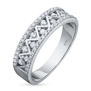 

Ring in white gold with diamonds e0901kts10170700