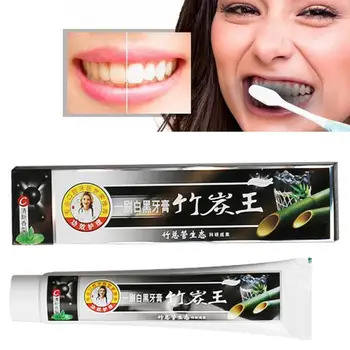 

Activated Bamboo Charcoal Toothpaste For Family Dental Toothpaste Hygiene Care Fresh Whitening Breath Tooth Teeth I6C4