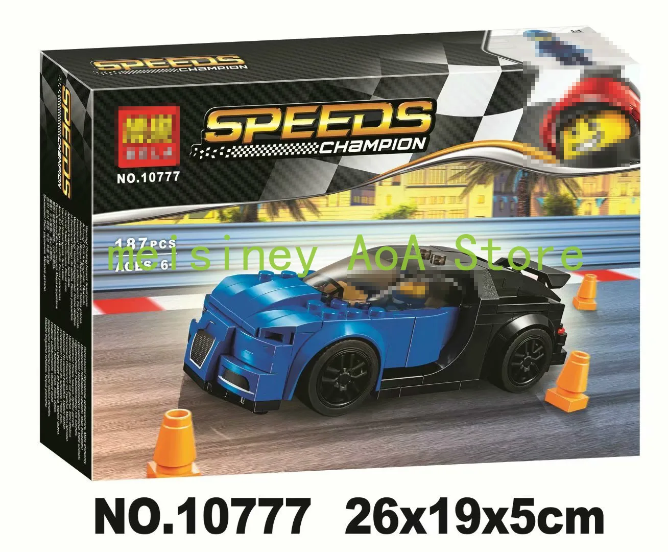 7 шт./компл. Совместимость Скорость чемпионов серии 75883 AMG команда 75882 FX K и разрабатывающая 75881 75880 75879 75878 - Цвет: 10777
