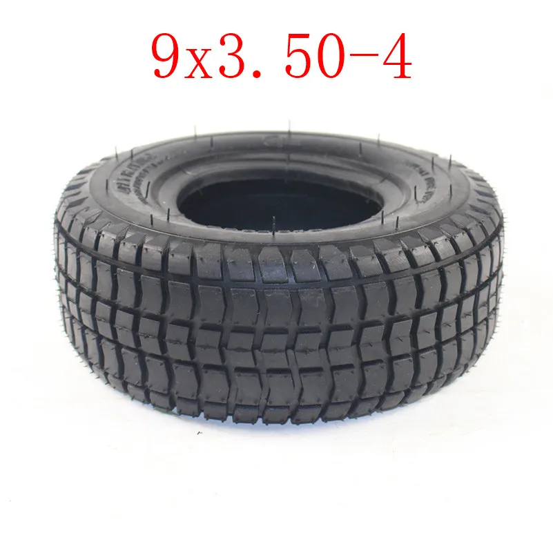 9X3. 50-4 бескамерные " x3 1/2"(9x3. 50-4) шины для скутера и 2,80/2,50-4 или 3,00-4 дюймов бескамерные для квадроцикла скутоер