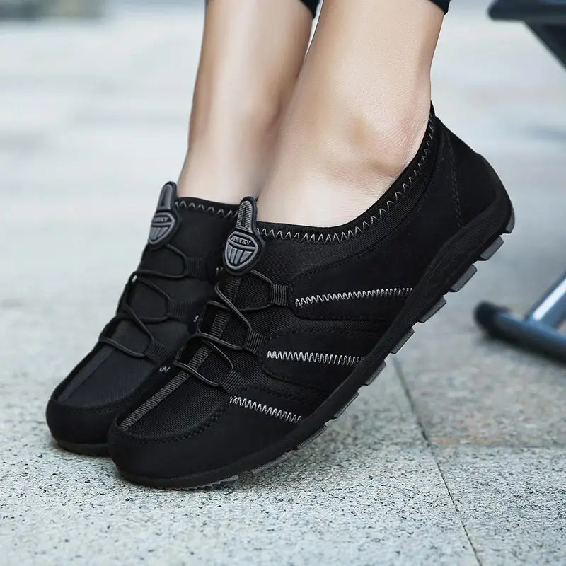 Running-Shoes Tennis Black Breathable Summer Woman for Lady Femme