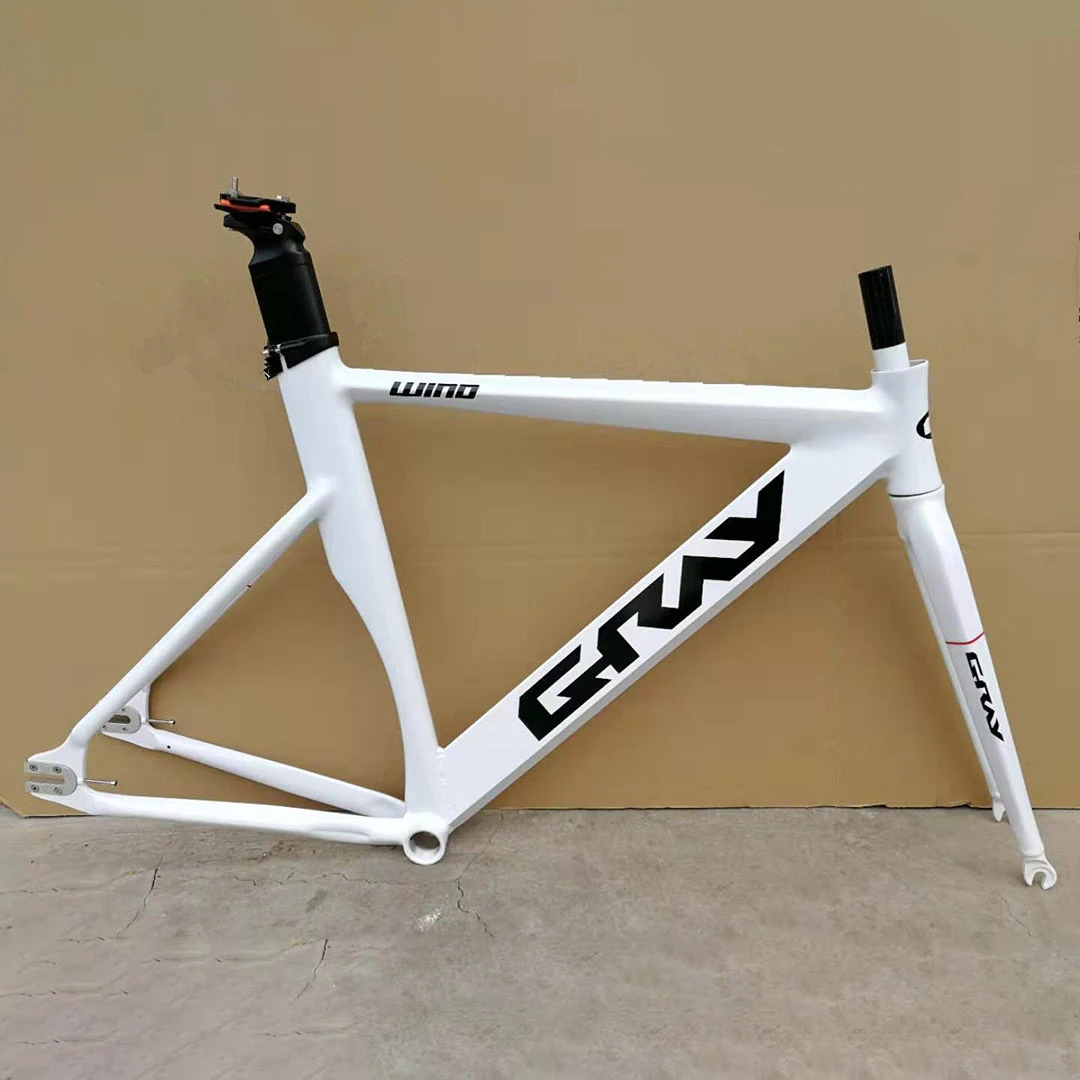 超軽量アルミニウム合金ロードバイクフレーム,700cグレー,f15