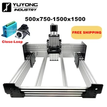 WorkBee станок с ЧПУ комплект WorkBee механический комплект для ЧПУ с 4 комплектами 1.2N/2.2N/3N Name23 Close Loop шаговые двигатели и драйверы