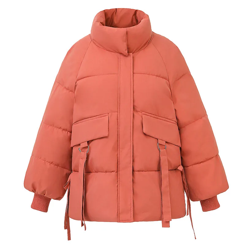 

Winter Warm Cotton Padded Coat Women Parkas Short Jacket 2020 Famale Plus Size Loose Clothing