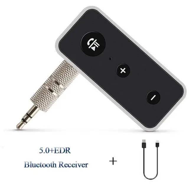 BEESCLOVER Bluetooth 5,0+ EDR приемник AUX аудио 3,5 мм разъем беспроводные приемники для автомобиля динамик наушники адаптер громкой связи