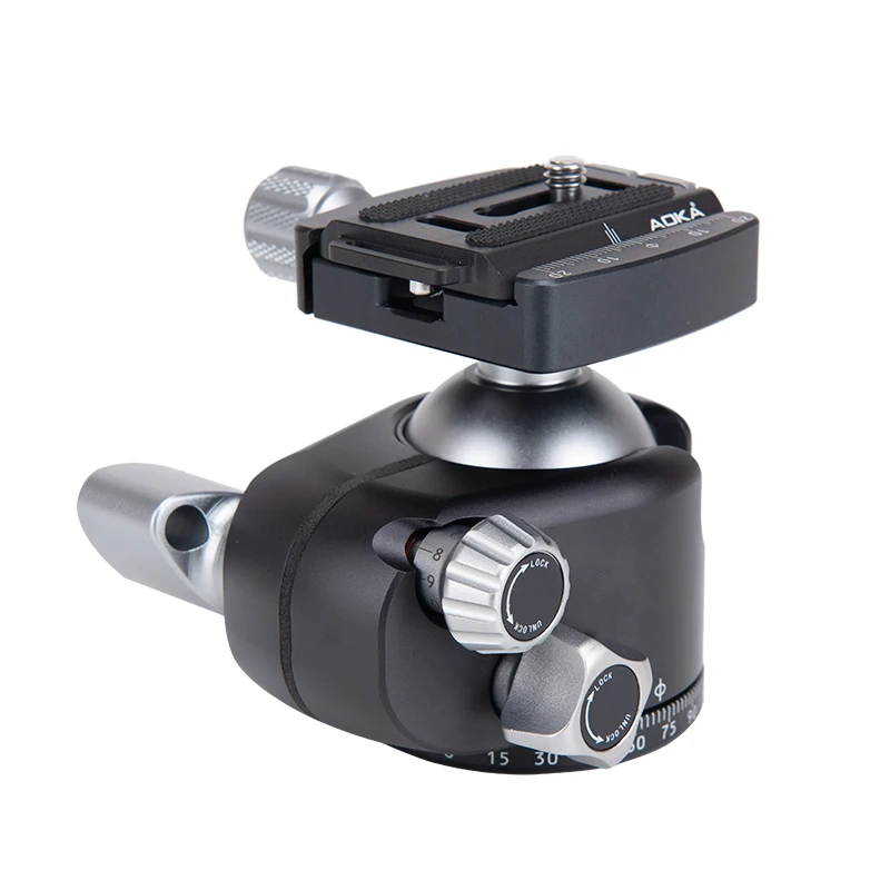 AOKA BH33 Professional loading 18kgs low gravity panoramic camera tripod ball head