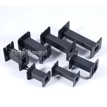 2 шт. квадратный индуктор обмотка рамы усилитель кроссовер бобина провода катушки утолщенной индуктивности Скелет# черный