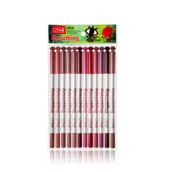 

MENOW 12 Colors Lip Liner Sexy Lips Pencil Matte Soft Lipstick Pencil Matt Nude Lipsliner Pen Beauty Makeup Tool Cosmetics TXTB1
