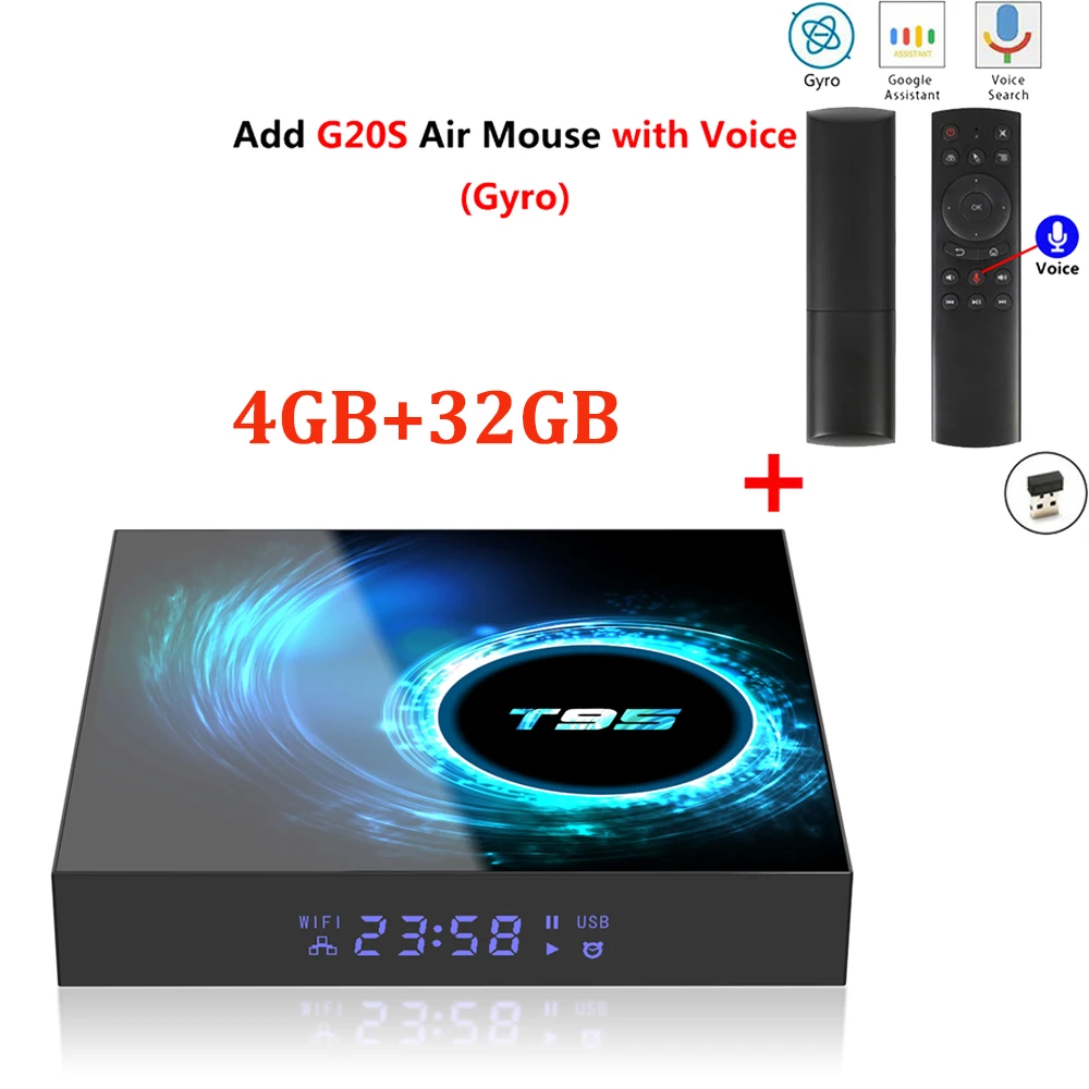 4GB 32GB add G20S T95 Android ТВ коробка 2GB16GB Android10.0 ТВ коробка Allwinner H616 1080P H.265 4K 4GB32GB MediaPlayer T95 2,4G WIEI 4GB64GB T95 ТВ коробка - Цвет: 4GB 32GB add G20S