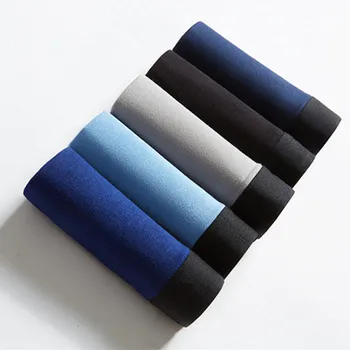 

Male Underwear Elastic Wide Belt Boxer Men Underpant Homme sexy Bamboo Fiber Jockstrap Panties shorts U Convex Boxers for Man