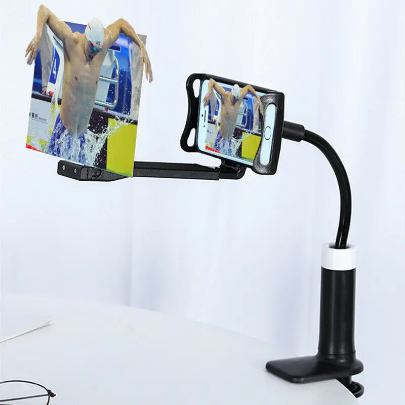 

8 Inch Lazy Bracket HD Mobile Phone Screen 3D Amplifier Innovative Desktop Live Sucker Bracket Holder Amplifier Screen Magnifier