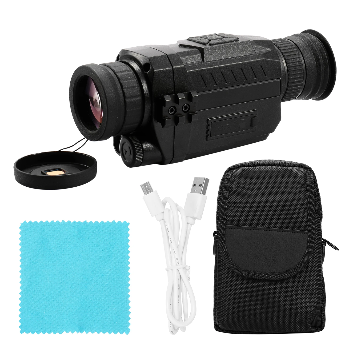 

5X Monocular Night Vision Infrared Night-Vision Camera Military Digital Monocular Telescope Night Hunting Navigation Device