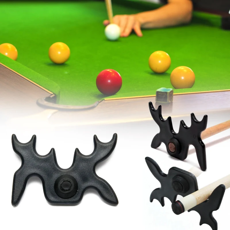 

Billiards Cue Rack Bridge Head Billiards Cross Moose head Bridge Position Holder Pool Cue Stick Pole Rack Rod Accessories