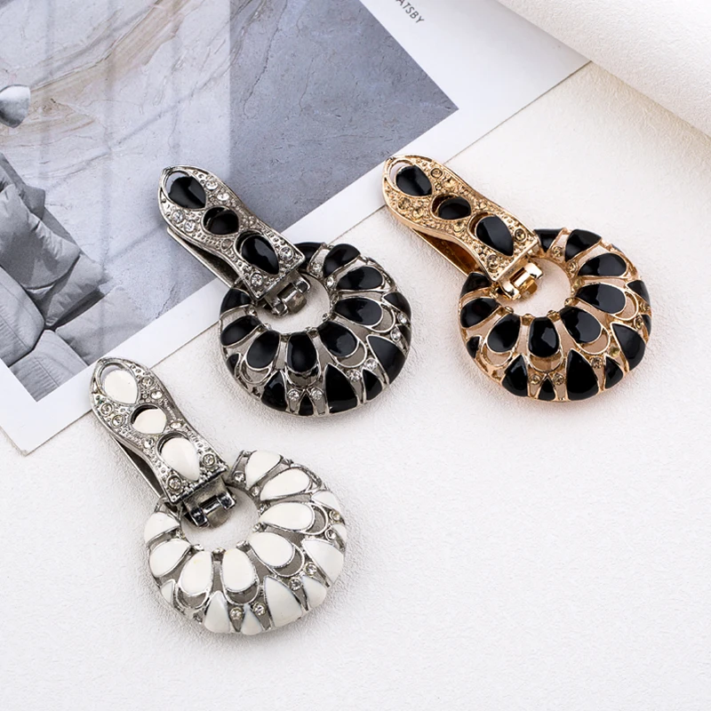 

Accessories Craft Decoration metal duckbill Buttons for Clothing fur Suede Coat spot wholesale Diamond button