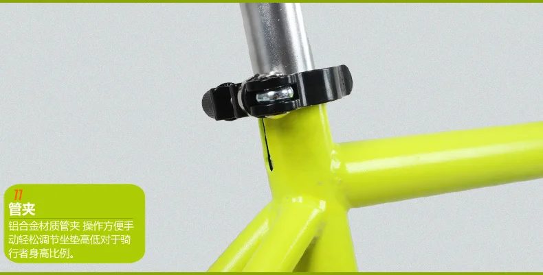 Sale New X-Front brand Luminous High-carbon steel fixed gear retro Bike 700C students stunt bicycle inverter ride road bicicleta 41