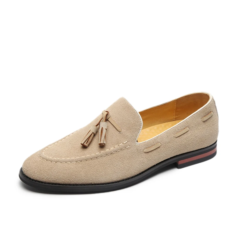 Boat Shoes Wedding-Footwear Suede Fashion Male Man Party