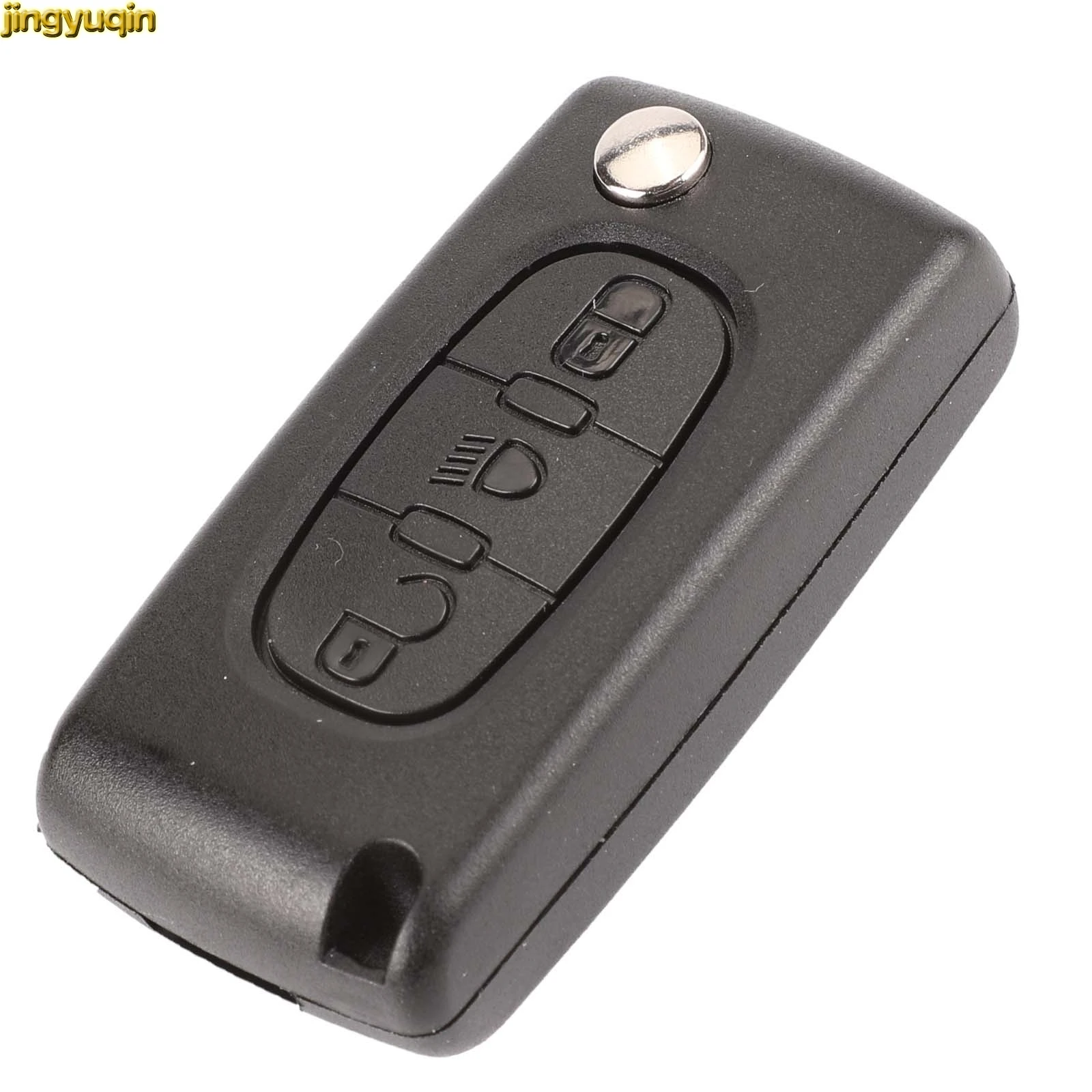 Remote Flip Car Key ASK/FSK 433MHZ ID46 For Citroen C2 C4 C5 C8 Peugeot 307 308 607 VA2/HCA CE0523/0536 2/3/4BTNS Fob