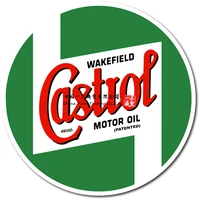 Classic Vintage Retro Sticker Suitable For Castrol Sticker Wakefield  Car Motorcycle Garage Stickers Decals