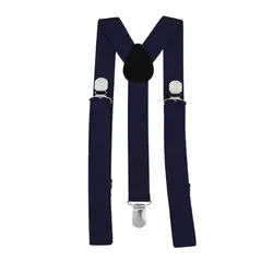 Adjustable Elasticated 11 Colors Adult Suspender Straps Bow Tie Men Women Y Shape Elastic Clip-on Suspenders 3 Clip Pants Braces