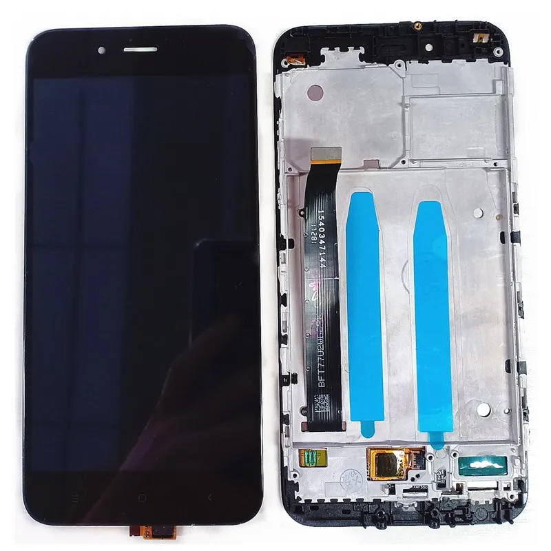 ЖК-дисплей 5 дюйма для Xiaomi A1 5X M5X MA1 сенсорный экран с рамкой в сборе дигитайзер Mi 5x