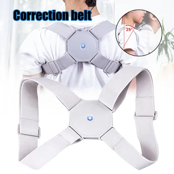 

Smart hump correction belt Posture Corrector Smart Vibration Reminder Inductive Back Support Pain Relief MSU99