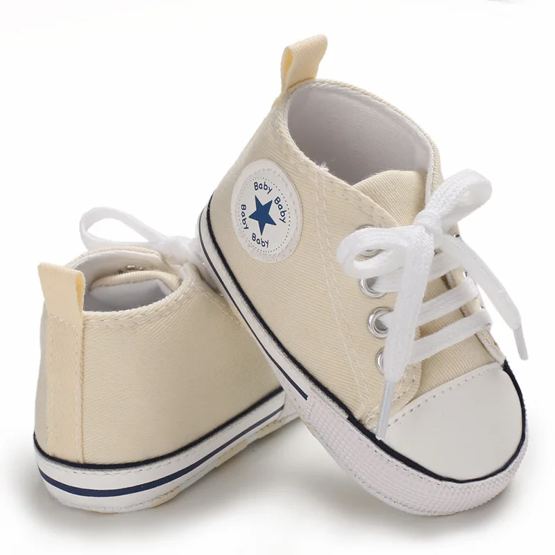 Babyshoes на возраст от 0 до 18 месяцев, детская обувь унисекс мягкая подошва, для тех, кто только начинает ходить, детские мокасины противоскользящая Повседневное звезды кеды детские туфли