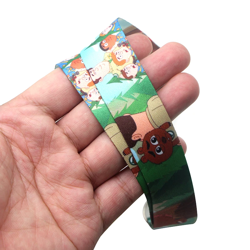 PC1082 20 шт./лот аниме Brickleberry шейный ремень Lanyards ID бейдж карта веревка цепочка ожерелье телефон Тренажерный зал ожерелье подарок