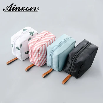 

Ainvoev 1 pc Mini Travel cosmetic bag small portable Korean simple large-capacity cosmetic storage bag girl wash bag Organizer