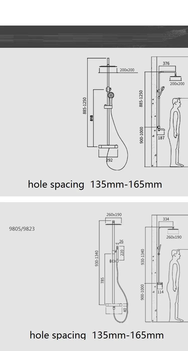 Электрический черный Conjunto Douchette Duschset Salle De Bain Regendouche Regadera Doucheset panel Douche Ducha Chuveiro набор для душа