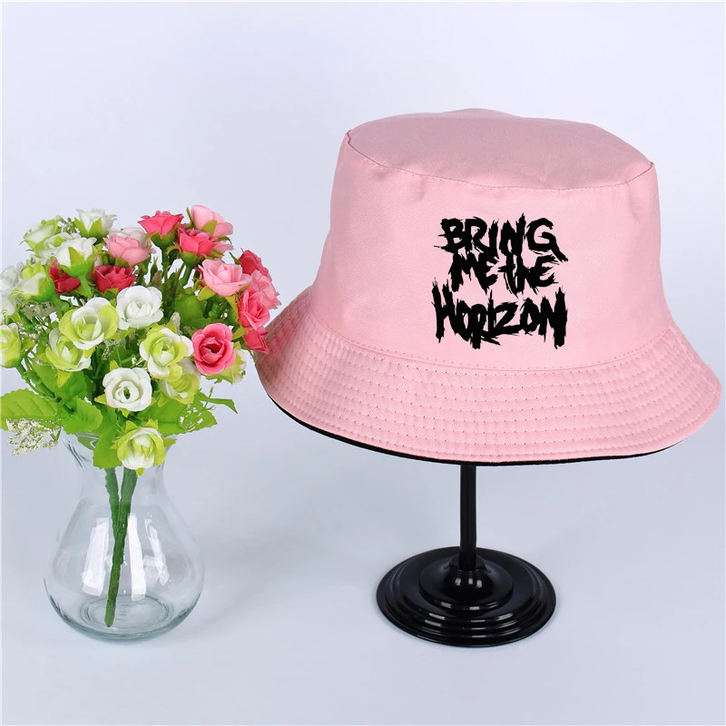 Bring Me The Horizon шляпа с лентами Женская Мужская Панама, шляпа-Панама Bring Me The Horizon Band дизайн плоский солнцезащитный козырек рыбалка, рыбак шляпа