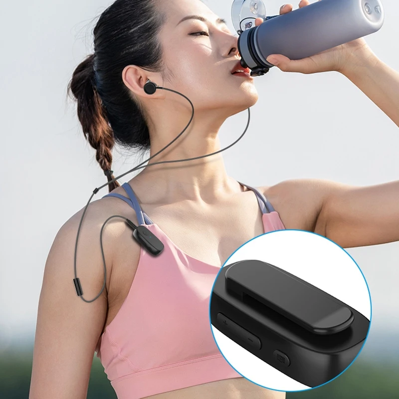 Bluetooth 5 0 Receiver with Earphone Mic 3 5mm Jack AUX Lavalier Business Headset for Car Headphone Speaker Stereo Music