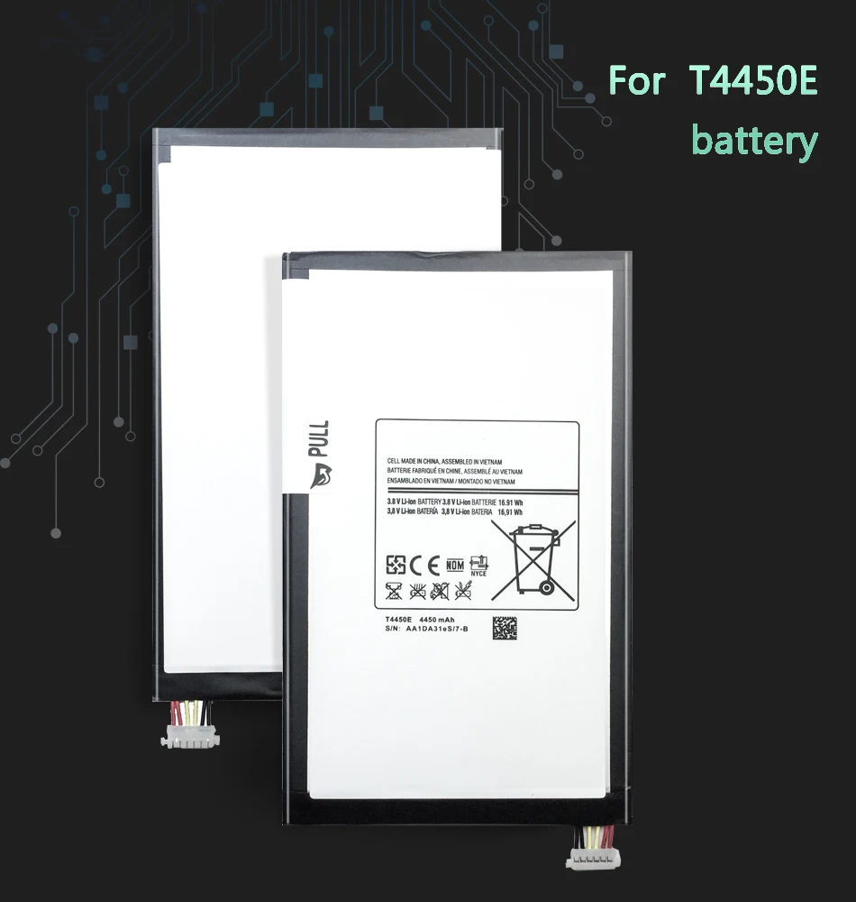 Батарея T4450E для Samsung Galaxy Tab 3 8,0 T310 T311 T315 SM-T310 SM-T311 E0288 E0396 мобильный сменная батарея для мобильного телефона