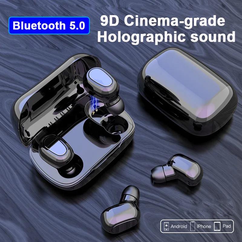 2 шт. новинка 2020 TWS Bluetooth наушники вкладыши HIFI Спортивные Беспроводные игровая