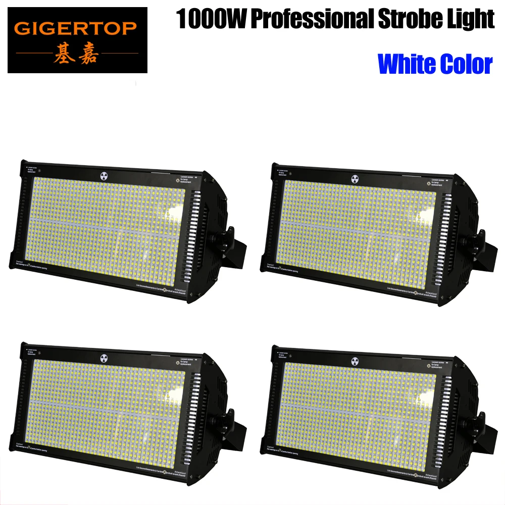 TPITOP Stage Light 1000W White Color Led Strobe 5050SMD Leds Tyanshine Original High Power Flash US/EU/AU Plug | Лампы и освещение