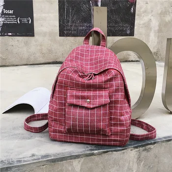 

2020 new women's backpack Korean version of the wild backpack fashion simple backpack