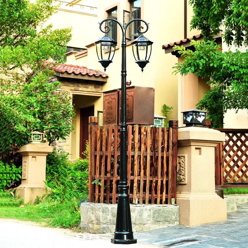 Solar Street Light Outdoor Waterproof Villa Garden Light Outdoor Super Bright Led Garden Light solar garden lights,led street lamp