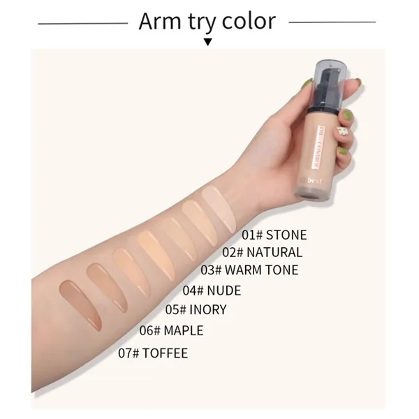 Дышащая УВЛАЖНЯЮЩАЯ основа для макияжа покрытие дефектов шрамов от акне даже кожи цвет лица основа