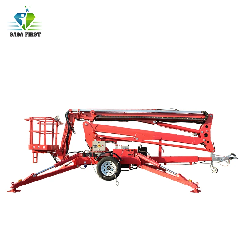 12 м 360 градусов Towable Boom Lift с хорошей ценой |